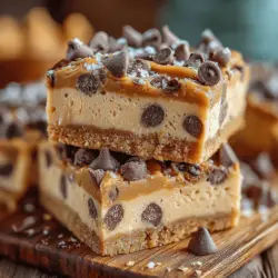 To make sure your No-Bake Chocolate Chip Cookie Dough Bars come out of the dish without a hitch, consider these simple yet effective tips: