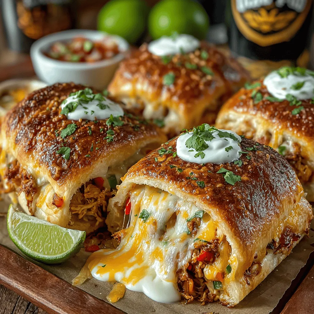 If you're searching for a delicious and easy-to-make appetizer that will impress your guests, look no further than Mini Chicken Fajita Crescent Rolls. This delightful recipe combines the vibrant flavors of classic chicken fajitas with the flaky texture of crescent roll dough, creating bite-sized morsels that are perfect for any occasion. Whether you're hosting a party, enjoying a family gathering, or gearing up for a game night, these mini rolls are sure to be a hit.