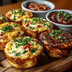 Spicy Hatch Chili Egg Muffin Breakfast Cups
