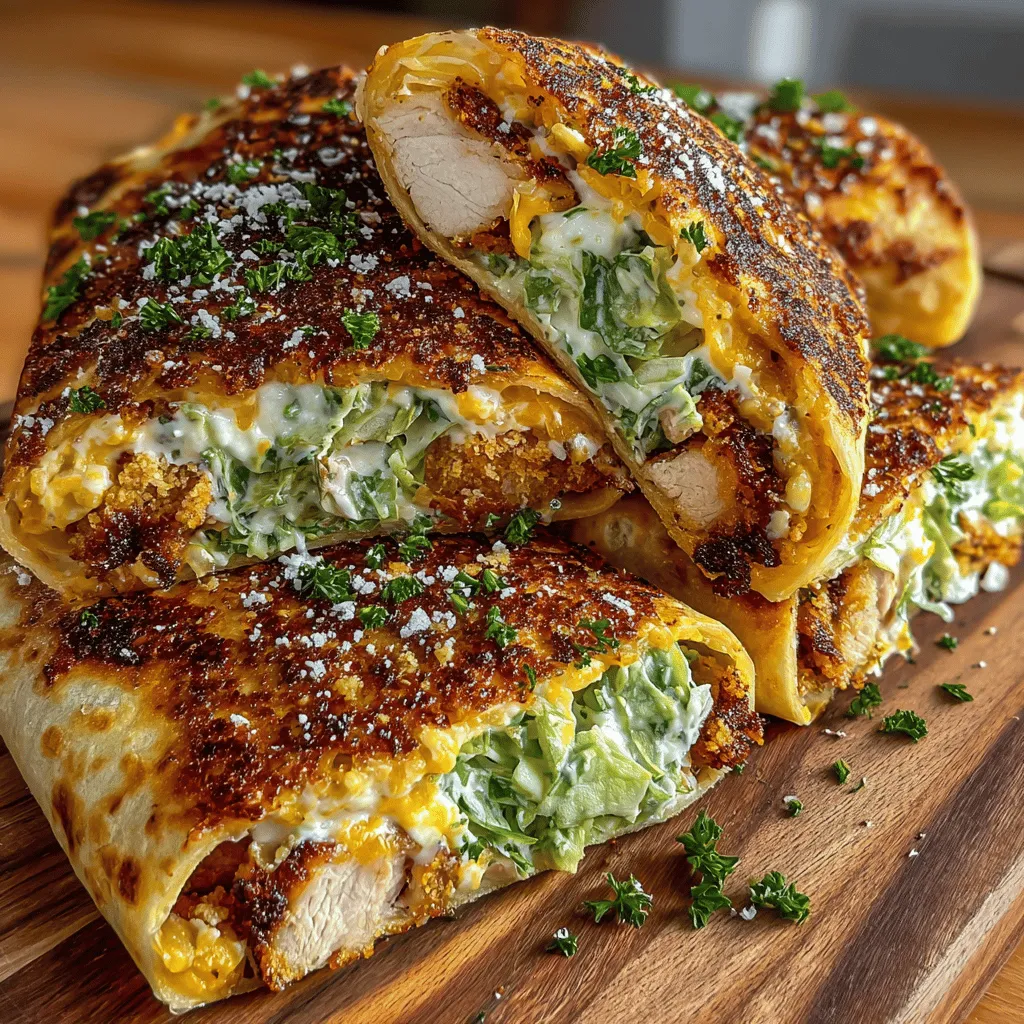 Wraps have gained immense popularity in the culinary world, providing a convenient and versatile meal option that appeals to a wide range of tastes. From quick lunches to satisfying dinners, wraps can be customized to suit any palate, making them a favorite for busy families and health-conscious individuals alike. One standout option among the myriad of wrap recipes is the Mini Chicken Caesar Crunch Wrap. This dish not only brings together the classic flavors of a Caesar salad but also incorporates a delightful crunch that elevates the entire experience.