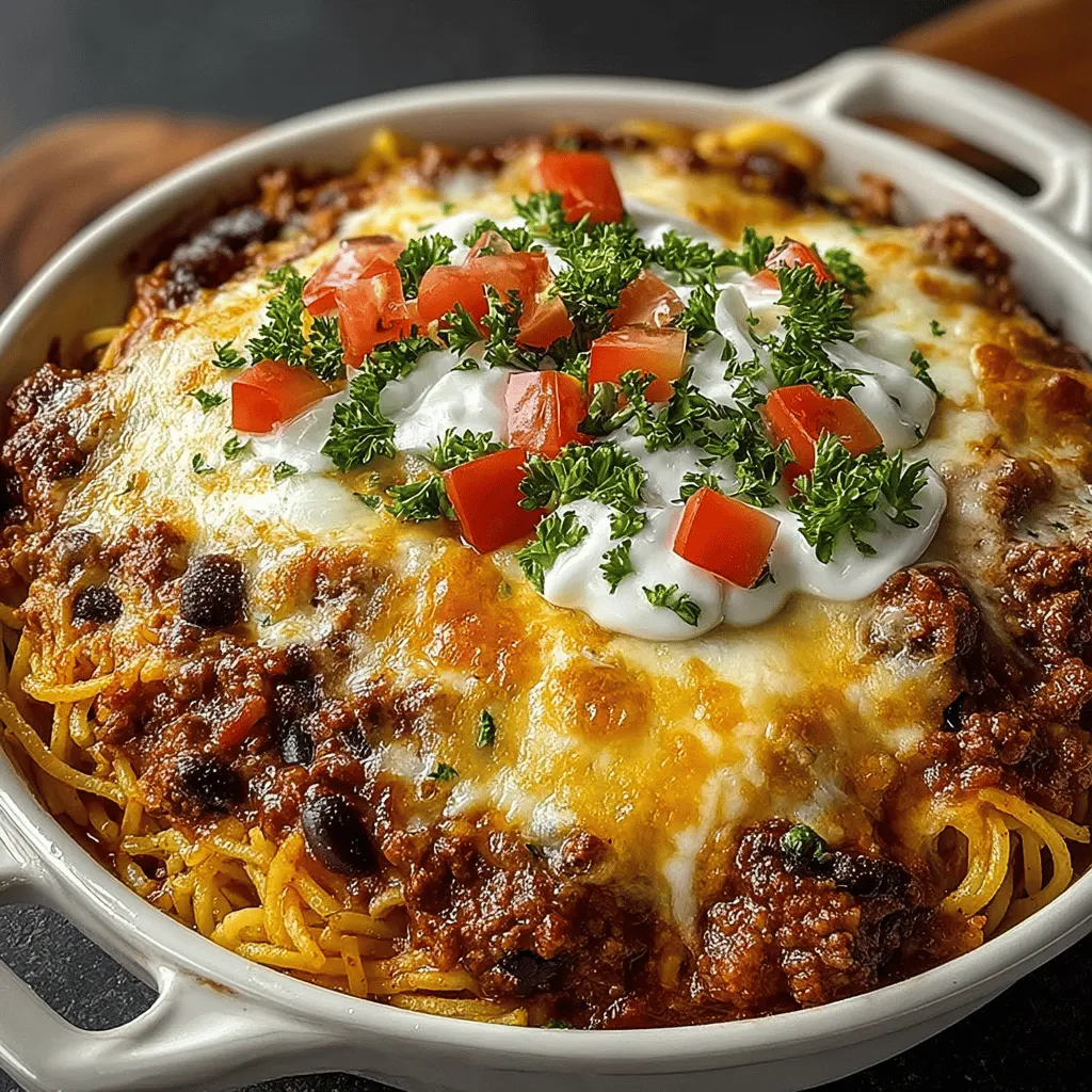 In the realm of comfort food, few dishes can rival the satisfaction of a hearty Crockpot Spaghetti Chili Bake. This innovative recipe marries two beloved classics: chili and spaghetti. By doing so, it creates a dish that is not only rich in flavor but also provides the warmth and comfort that many seek in their meals. Whether you're hosting a family dinner, bringing a dish to a potluck, or simply looking for an easy yet delicious meal on a lazy weekend, this Crockpot Spaghetti Chili Bake is the answer to your culinary cravings.
