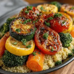 Roasted vegetable bowls have emerged as a popular meal option for health-conscious individuals looking to add a burst of flavor and nutrition to their diets. These vibrant bowls are not only visually appealing but also versatile, making them suitable for a variety of dietary preferences, including vegetarian, vegan, and gluten-free lifestyles. The beauty of roasted vegetable bowls lies in their ability to transform simple, seasonal ingredients into a hearty and satisfying meal.