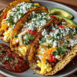 Breakfast tacos have taken the culinary world by storm, becoming a beloved morning staple across various regions, especially in the southwestern United States. Their popularity stems from their versatility, allowing for endless combinations of flavors and ingredients that cater to different palates. Among these, the Cheesy Hatch Chili Breakfast Tacos stand out as a particularly enticing option. This recipe offers a perfect balance of creaminess, spice, and freshness that can transform any ordinary morning into a flavorful fiesta.