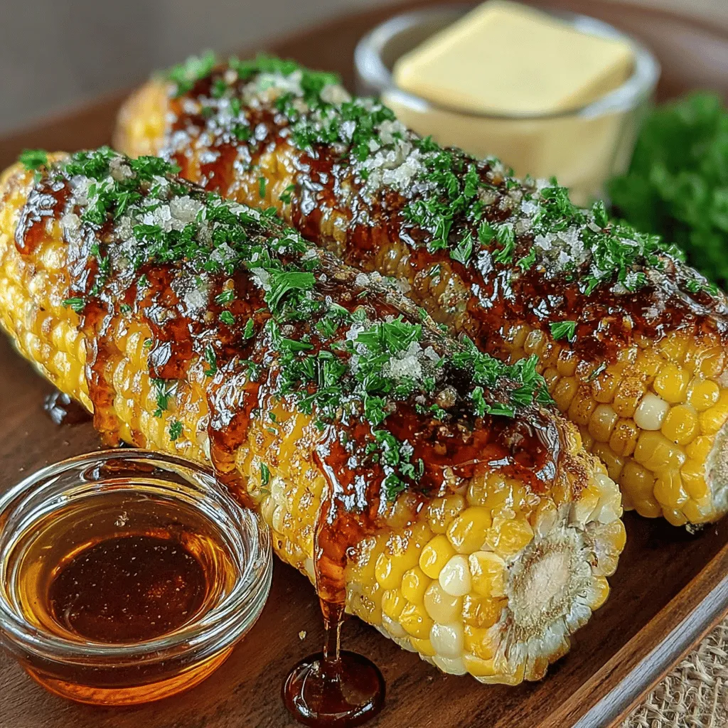 Sweet Bliss: Honey Butter Corn on the Cob