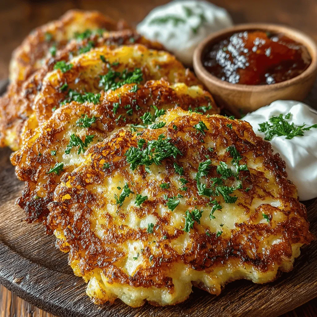 Potato pancakes, with their irresistible crispy texture and comforting flavor, have long been cherished by food lovers around the globe. Whether served as a snack, side dish, or breakfast item, these golden delights offer a satisfying experience that appeals to all ages. The simplicity of the recipe, combined with the use of fresh ingredients, makes it a staple in many kitchens. Golden crispy potato pancakes are not just a dish; they are a celebration of flavors that evoke warmth and nostalgia.