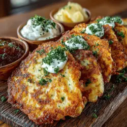 Golden Crispy Potato Pancakes