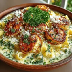 Creamy Delight: Classic Shrimp Alfredo Pasta