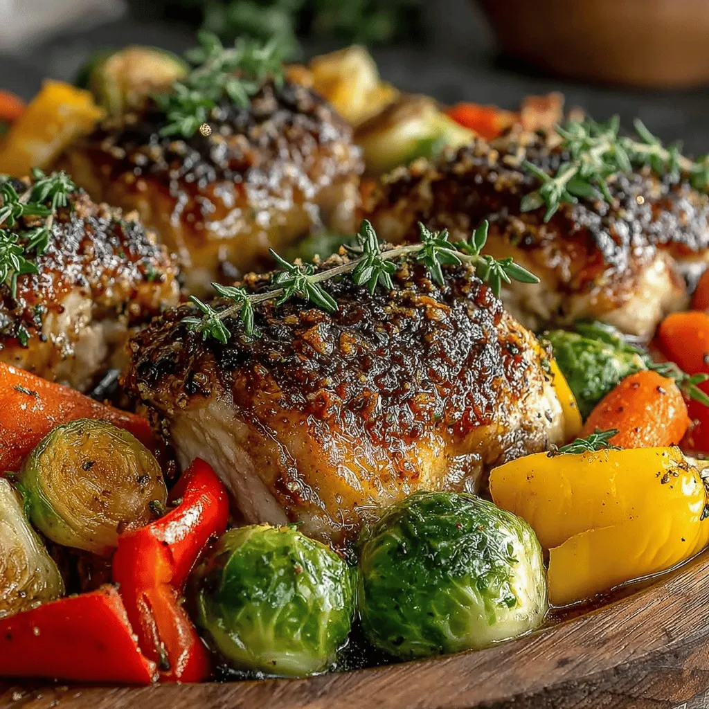 To fully appreciate the Sweet & Savory One-Pan Maple Dijon Chicken & Veggies, let’s delve into the main components of this delightful dish.