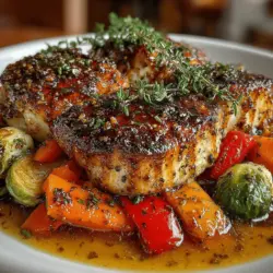 Sweet & Savory One-Pan Maple Dijon Chicken & Veggies
