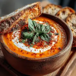 Silky Pumpkin & Roasted Red Pepper Soup: The Perfect Comfort Dish