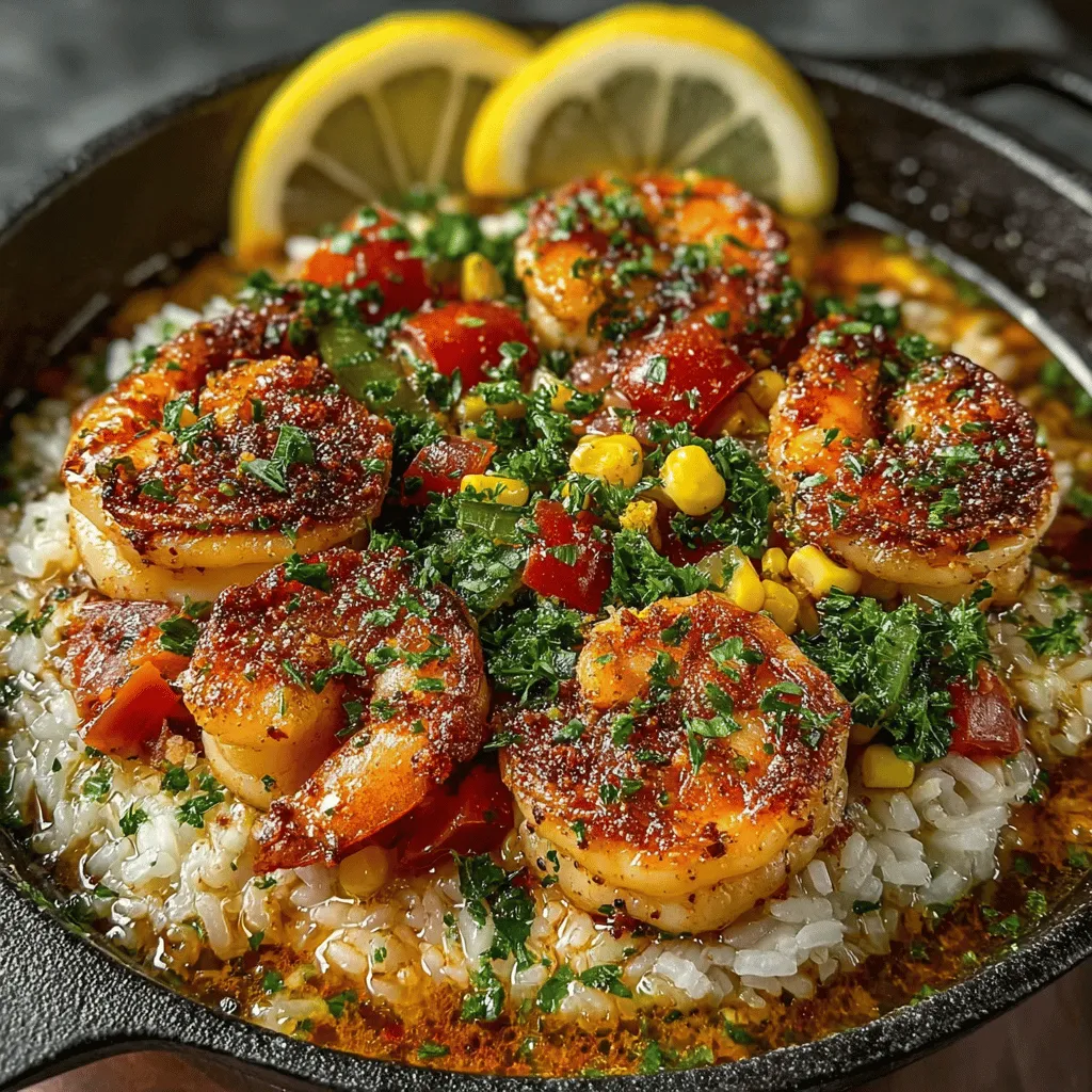 Marinating shrimp is a vital step that enhances both flavor and tenderness. For this Spicy Cajun Shrimp & Rice Delight, start by preparing your marinade. Combine olive oil, Cajun seasoning, minced garlic, lemon juice, and a pinch of salt in a bowl. The olive oil acts as a carrier for the spices, allowing them to penetrate the shrimp effectively. Allow the shrimp to marinate for at least 15-30 minutes, but if you have more time, marinating for up to an hour can deepen the flavors significantly.