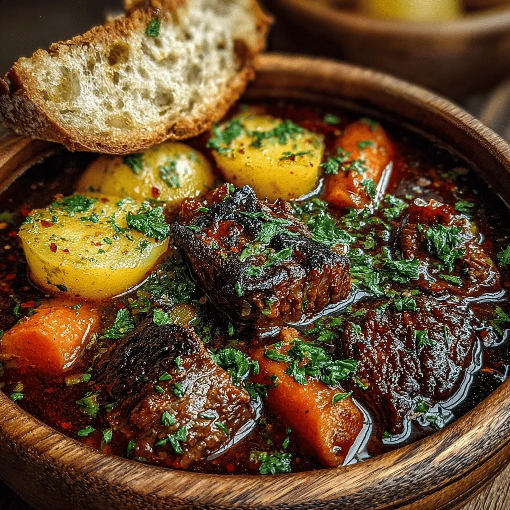 One of the foundational steps in crafting a flavorful Hearty Red Wine Beef Stew is mastering the technique of softening onions and garlic. This process is crucial as it releases their essential flavors, which will form the backbone of your dish.