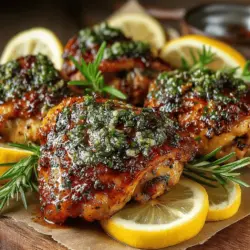 Herb Butter Roasted Chicken Drumsticks