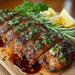 Garlic Herb Roasted Pork Tenderloin: A Flavorful Delight