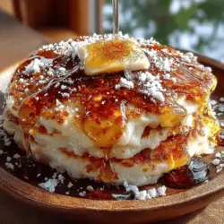 Fluffy Maple Cinnamon Pancakes: A Delicious Breakfast Delight