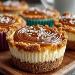 Welcome to the delightful world of Caramel Swirl Cheesecake Cups, where creamy indulgence meets a sumptuous caramel twist. These individual-sized desserts are not only a feast for the taste buds but also a visual treat, making them perfect for any occasion—from festive gatherings to cozy evenings at home. Imagine sinking your spoon into a silky cheesecake filling, brightened by swirls of rich caramel, all resting on a buttery graham cracker crust. This article will guide you step-by-step through the process of creating these mouthwatering treats, ensuring that you impress your family and friends with your baking prowess.
