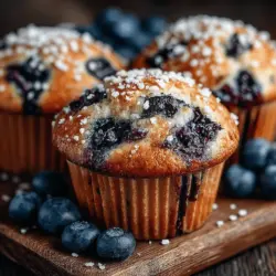 Zesty Blueberry Bliss Muffins: A Delightful Recipe
