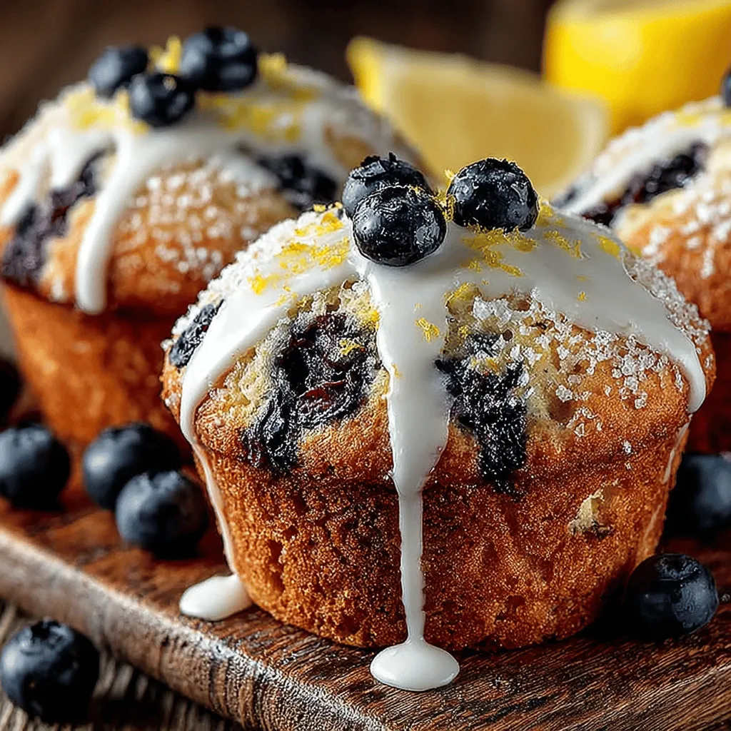 There's something undeniably comforting about the aroma of freshly baked muffins wafting through your kitchen in the morning. Muffins have long held a special place in breakfast routines for their convenience and versatility. They can be sweet or savory, hearty or light, and are easily portable for those busy mornings. Among the countless flavor combinations available, few rival the bright and zesty pairing of lemon and blueberry. This delightful duo not only tantalizes the taste buds but also brings a refreshing burst of flavor to your breakfast table, making it an ideal choice to kickstart your day.