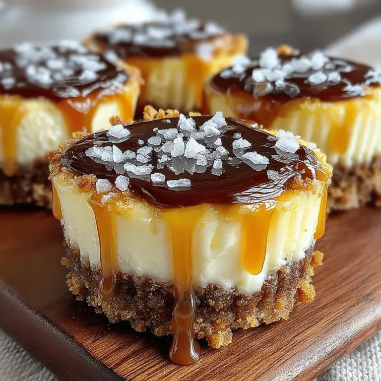 When creating the luscious filling for your Caramel Swirl Cheesecake Cups, one crucial aspect to remember is the importance of not overmixing. While it might be tempting to whip the cream cheese mixture until it’s perfectly smooth, overmixing can introduce excess air into the batter. This can lead to unwanted cracks during baking, as the air expands and causes the cheesecake to rise too much. Instead, mix just until the ingredients are combined and smooth. This careful approach ensures a creamy texture without sacrificing the integrity of your cheesecake.