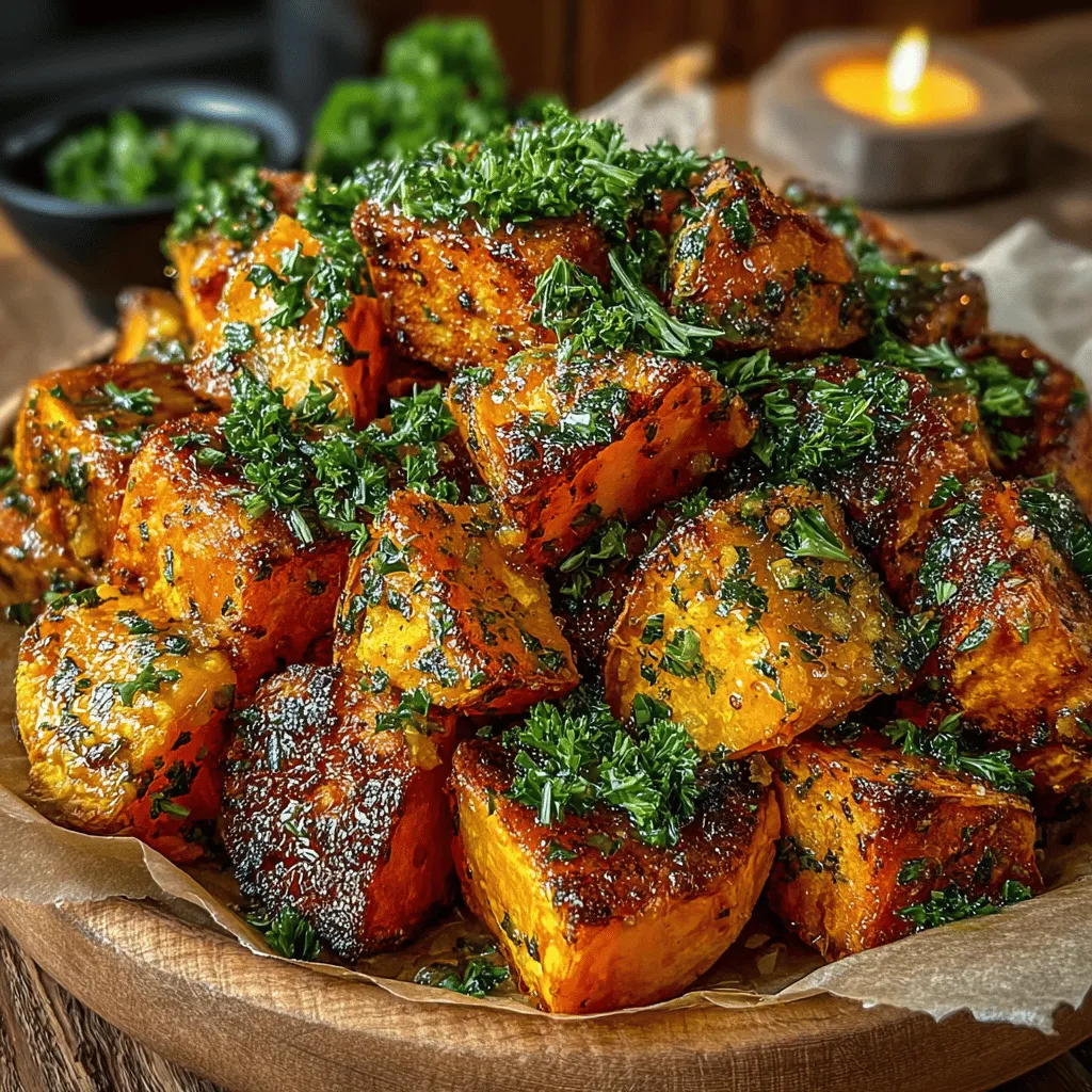 Sweet potatoes have long been celebrated as a nutritious and versatile ingredient, making them a favorite in kitchens around the world. Their natural sweetness and creamy texture lend themselves beautifully to a variety of dishes, from savory sides to decadent desserts. One delightful way to enjoy this root vegetable is through Honey Butter Roasted Sweet Potatoes. This recipe elevates the humble sweet potato by marrying its inherent sweetness with the rich, velvety notes of butter and honey, enhanced by aromatic spices that create a symphony of flavors.