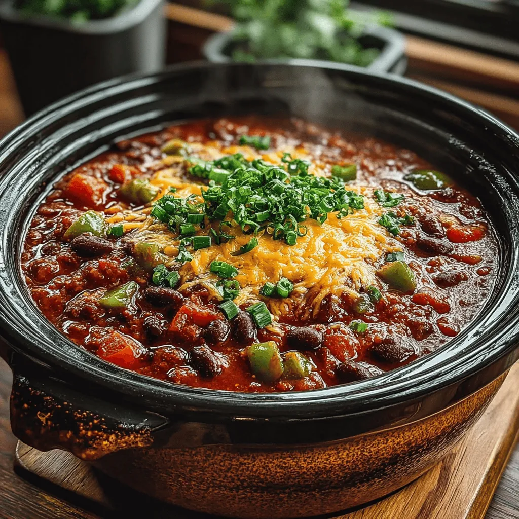 <strong>Introduction</strong>” /></p>
</p>
<h2>Adding Vegetables and Beans</h2>
</p>
<p>Incorporating fresh vegetables and beans into your Cozy Firehouse Chili not only enhances the flavor profile but also significantly boosts its nutritional value. Fresh vegetables like bell peppers, onions, and tomatoes provide essential vitamins and minerals. For instance, bell peppers are rich in vitamin C, which supports the immune system, while onions add antioxidants that can help combat inflammation.</p>
</p>
<p>Beans, the star of this chili, are an excellent source of plant-based protein and fiber. Using a variety of beans, such as kidney beans, black beans, or pinto beans, not only adds texture but also a medley of flavors. Beans are known to stabilize blood sugar levels and promote digestive health, making them a fantastic addition to your meal. As you stir these ingredients into your chili, you’ll be rewarded with a vibrant dish that is both hearty and nourishing.</p>
</p>
<h2>Incorporating Broth & Seasonings</h2>
</p>
<p>To elevate your Cozy Firehouse Chili, the right balance of broth and seasonings is crucial. Begin by adding vegetable or chicken broth to create a rich, flavorful base that ensures your chili doesn’t become too thick or dry. The broth serves as a catalyst, allowing the spices to meld beautifully with the other ingredients.</p>
</p>
<p>When it comes to spices, consider a mix of chili powder, cumin, smoked paprika, and oregano for a well-rounded flavor. Chili powder adds that signature heat, while cumin introduces a warm, earthy tone. Smoked paprika can infuse a subtle smokiness that transports your chili to the next level. Don’t forget to season with salt and pepper to taste, adjusting as you go to find the perfect balance. The beauty of this dish lies in its adaptability; feel free to tweak the spice levels to suit your palate.</p>
</p>
<h2>Slow Cooking</h2>
</p>
<p>The magic of Cozy Firehouse Chili lies in the slow cooking process. Allowing your chili to simmer for at least an hour, preferably two, enables the flavors to meld and develop a depth that simply cannot be achieved with quick cooking. The ideal temperature for slow cooking is low to medium heat, which helps to break down the ingredients, resulting in a tender and cohesive dish.</p>
</p>
<p>If you have the time, consider using a slow cooker. After browning your meat and sautéing your vegetables, transfer everything to the slow cooker, add your broth and spices, and let it work its magic for about 6 to 8 hours on low. Alternatively, if you’re short on time, you can use a stovetop method, but ensure you keep it covered and stir occasionally to prevent sticking.</p>
</p>
<h2>Serving Suggestions</h2>
</p>
<p>The joy of serving Cozy Firehouse Chili extends beyond just enjoying it straight from the pot. This dish is incredibly versatile, and the toppings and sides can elevate the entire dining experience.</p>
</p>
<h3>Toppings</h3>
</p>
<p>Consider offering a variety of toppings to create a chili bar. Shredded cheese, sour cream, chopped green onions, and fresh cilantro are classic choices that add creaminess and brightness. For those who enjoy a bit of crunch, crushed tortilla chips or corn chips can provide the perfect texture contrast.</p>
</p>
<h3>Sides</h3>
</p>
<p>Pair your chili with cornbread for a traditional touch, or opt for a crusty bread to soak up every last drop of the flavorful broth. Tortillas are another excellent side, perfect for wrapping around your chili or dipping into it.</p>
</p>
<h3>Beverages</h3>
</p>
<p>To complement the robust flavors of your chili, consider beverage pairings. A cold beer, such as a lager or pale ale, can enhance the flavor experience. If you prefer wine, a robust red like Zinfandel or a smooth Malbec can stand up to the chili’s richness. For a non-alcoholic option, a refreshing iced tea or lemonade can provide a nice balance to the heat.</p>
</p>
<h2>Nutritional Information</h2>
</p>
<p>A serving of Cozy Firehouse Chili provides a hearty and nutritious meal, making it an ideal choice for those looking to maintain a balanced diet. On average, a one-cup serving contains approximately 250-300 calories, depending on meat choices and toppings. It typically offers around 20 grams of protein and 10 grams of dietary fiber, which contributes to satiety and digestive health.</p>
</p>
<p>The inclusion of beans and vegetables not only improves the nutritional profile, making it high in protein and fiber, but also provides essential vitamins and minerals. The high fiber content can aid in digestion and help regulate blood sugar levels, while the protein supports muscle health and keeps you feeling full longer.</p>
</p>
<h2>Variations of Cozy Firehouse Chili</h2>
</p>
<p>One of the best aspects of Cozy Firehouse Chili is its adaptability. Here are a few variations you can explore to suit different tastes and dietary needs:</p>
</p>
<h3>Vegetarian and Vegan Alternatives</h3>
</p>
<p>To make a delicious vegetarian or vegan version, simply replace the meat with plant-based protein sources like lentils, chickpeas, or a combination of mushrooms and tempeh. Use vegetable broth instead of chicken broth, and consider adding more hearty vegetables such as zucchini or carrots to maintain a satisfying texture.</p>
</p>
<h3>Spicy Kick</h3>
</p>
<p>For those who crave heat, consider adding fresh jalapeños, a splash of hot sauce, or extra chili powder to your chili. You can also experiment with different peppers, like serranos or habaneros, to customize the spice level to your liking.</p>
</p>
<h3>International Twists</h3>
</p>
<p>To give your chili an international flair, consider adding corn for a Southwestern twist, or mix in some curry powder for an Indian-inspired version. You could also play with different beans; black beans can bring a unique flavor, while white beans can lighten the dish.</p>
</p>
<h2>Perfect Pairings</h2>
</p>
<p>To enhance your Cozy Firehouse Chili experience, pairing it with complementary dishes and beverages can create a well-rounded meal.</p>
</p>
<h3>Breads</h3>
</p>
<p>Serve your chili with warm cornbread, which adds a touch of sweetness and pairs beautifully with the savory spices. If you prefer something crusty, a baguette or artisan bread can provide the perfect vehicle for scooping up chili.</p>
</p>
<h3>Salads</h3>
</p>
<p>Fresh salads can balance the richness of the chili. Consider a simple green salad with a tangy vinaigrette or a hearty slaw with crunchy vegetables to provide a refreshing contrast.</p>
</p>
<h3>Beverages</h3>
</p>
<p>As mentioned earlier, the right beverage can elevate your meal. A hoppy beer or a fruit-forward red wine can complement the chili’s flavors. For something non-alcoholic, a sparkling water with a squeeze of lime can refresh the palate and enhance the overall experience.</p>
</p>
<h2>Conclusion</h2>
</p>
<p>Cozy Firehouse Chili is more than just a meal; it embodies warmth, comfort, and the joy of sharing good food with loved ones. Whether you’re serving it at a gathering, a family dinner, or simply enjoying a quiet night in, this recipe is sure to become a staple in your kitchen.</p>
</p>
<p>With its rich flavors, nutritious ingredients, and versatile nature, Cozy Firehouse Chili is a dish that can be tailored to fit various preferences and dietary needs. The combination of fresh vegetables, hearty beans, and a blend of spices creates a fulfilling experience that nourishes both body and soul.</p>
</p>
<p>So gather your ingredients, invite your friends and family, and indulge in a bowl of this delightful chili. It’s not just about the food; it’s about creating lasting memories around the table. Enjoy the warmth, comfort, and satisfaction that comes from sharing a meal made with love and wholesome ingredients.</p>
</div>