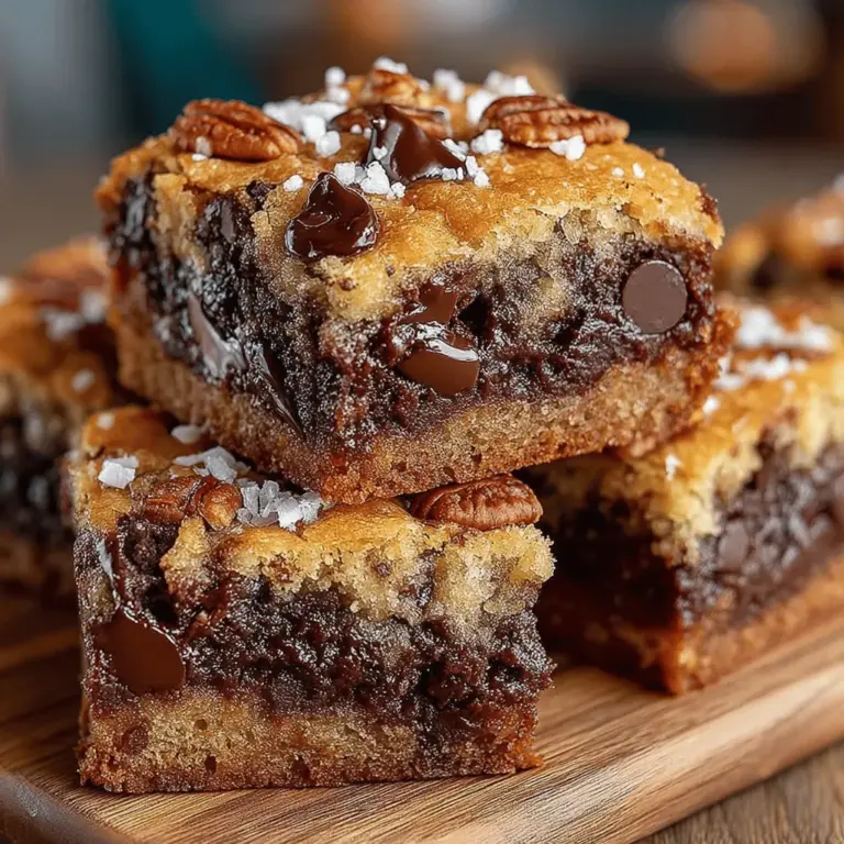 Indulging in a sweet treat can brighten any day, and what better way to satisfy your sweet tooth than with a batch of decadent chocolate chip blondies? These delightful desserts, characterized by their rich, buttery flavor and a generous sprinkle of gooey chocolate chips, are a versatile option perfect for any occasion. Whether you're hosting a gathering, celebrating a special moment, or simply craving something sweet, these blondies are sure to impress family and friends alike.