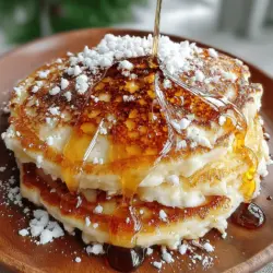 Fluffy Maple Cinnamon Pancakes: A Delightful Breakfast Treat