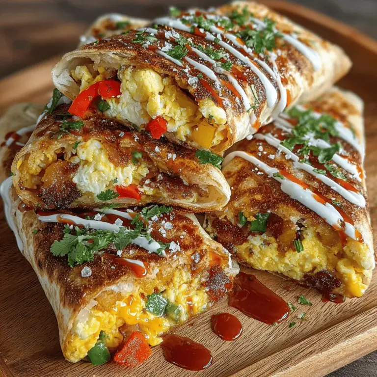 Breakfast is often hailed as the most important meal of the day, and what better way to kickstart your morning than with a delicious breakfast wrap? The Savory Bacon & Egg Breakfast Wrap combines crispy bacon, fluffy eggs, and vibrant vegetables all wrapped in a soft flour tortilla. This dish is not just a meal; it's an experience that tantalizes your taste buds and energizes your day. In this article, we’ll take you through the preparation of this delectable breakfast wrap, ensuring you create a meal that is both satisfying and bursting with flavor. Whether you're looking to impress guests at a brunch gathering or simply seeking an easy breakfast option for those busy mornings, these wraps are the perfect solution.
