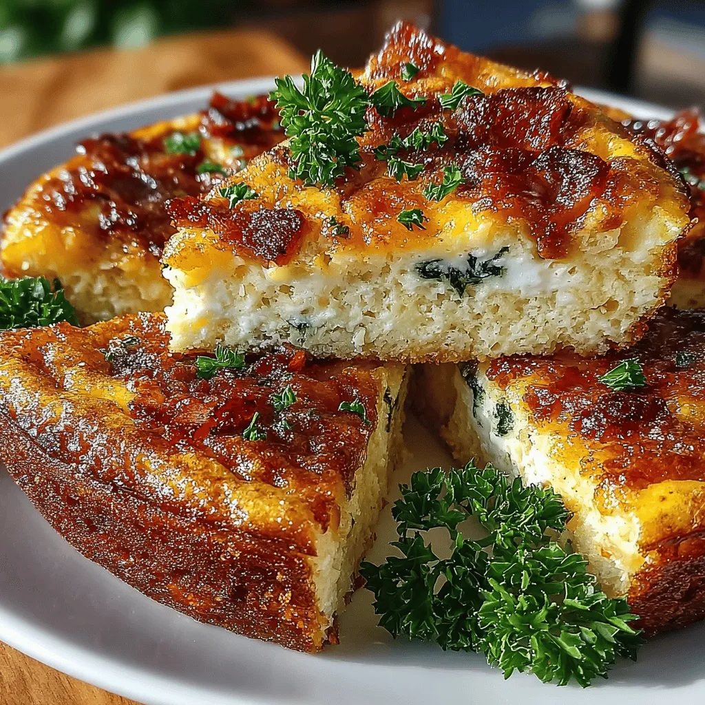 When it comes to breakfast options that are both versatile and nutritious, egg bakes stand out as a popular choice among home cooks and food enthusiasts alike. These hearty dishes can be easily customized, making them ideal for feeding a crowd or meal prepping for the week ahead. One recipe that perfectly embodies the essence of an egg bake is the Savory Bacon & Spinach Egg Bake. This delightful dish combines the rich flavors of crispy bacon, fresh spinach, and creamy cheese, creating a harmonious blend of textures and tastes that will satisfy any morning craving.