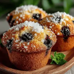 Zesty Lemon Blueberry Muffins Recipe